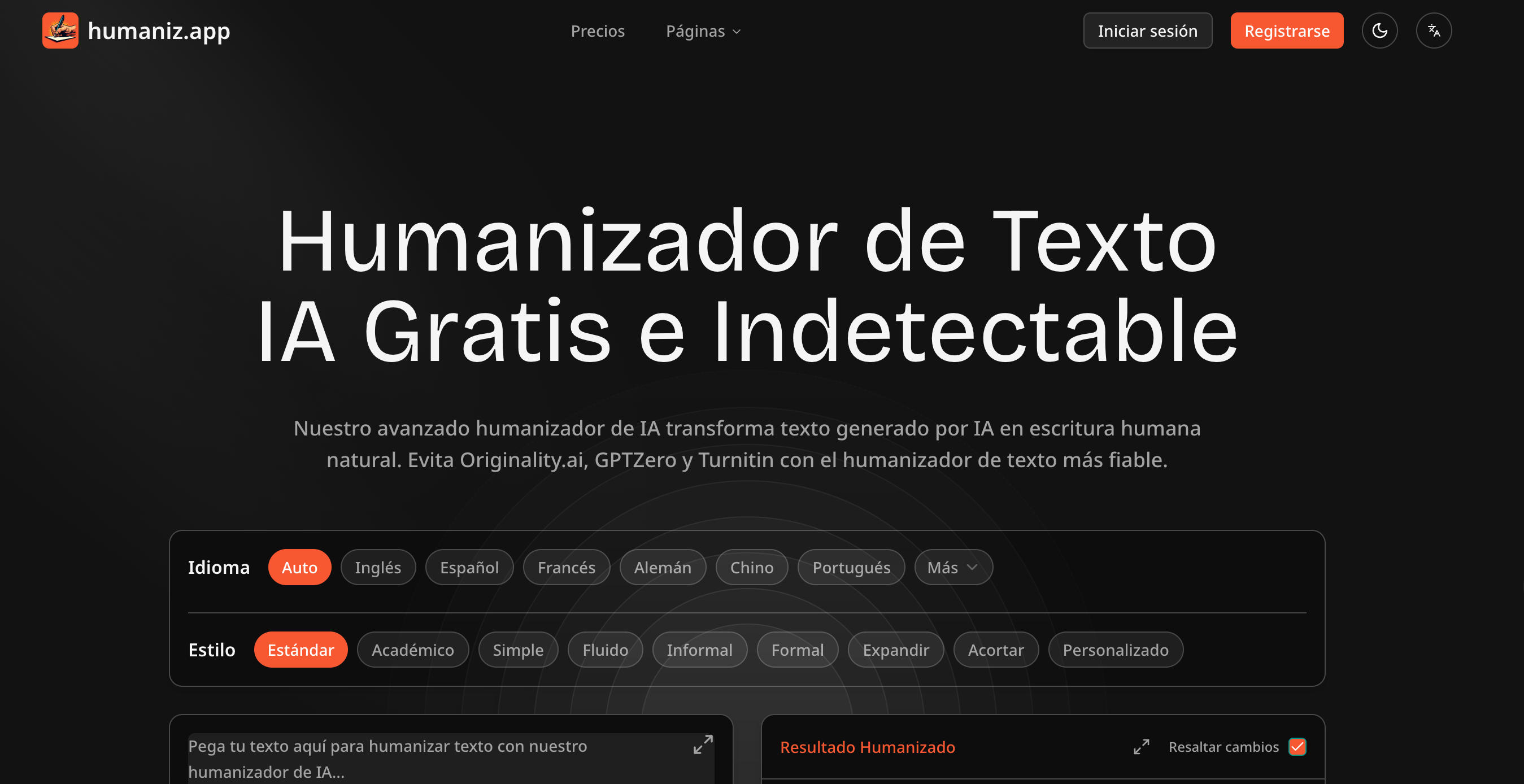 Humanizar Texto IA