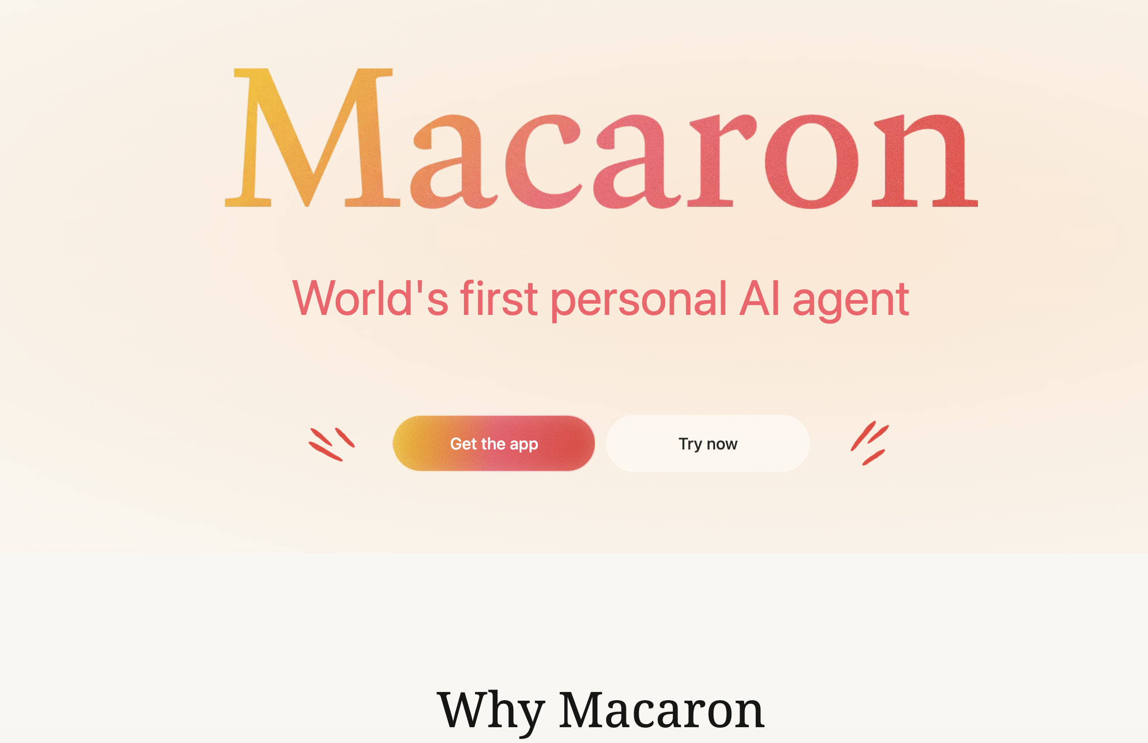 Macaron AI personal agent cover