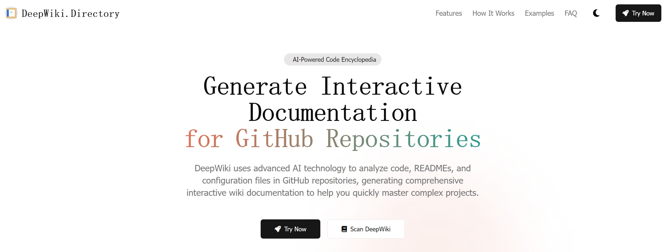 DeepWiki Directory cover