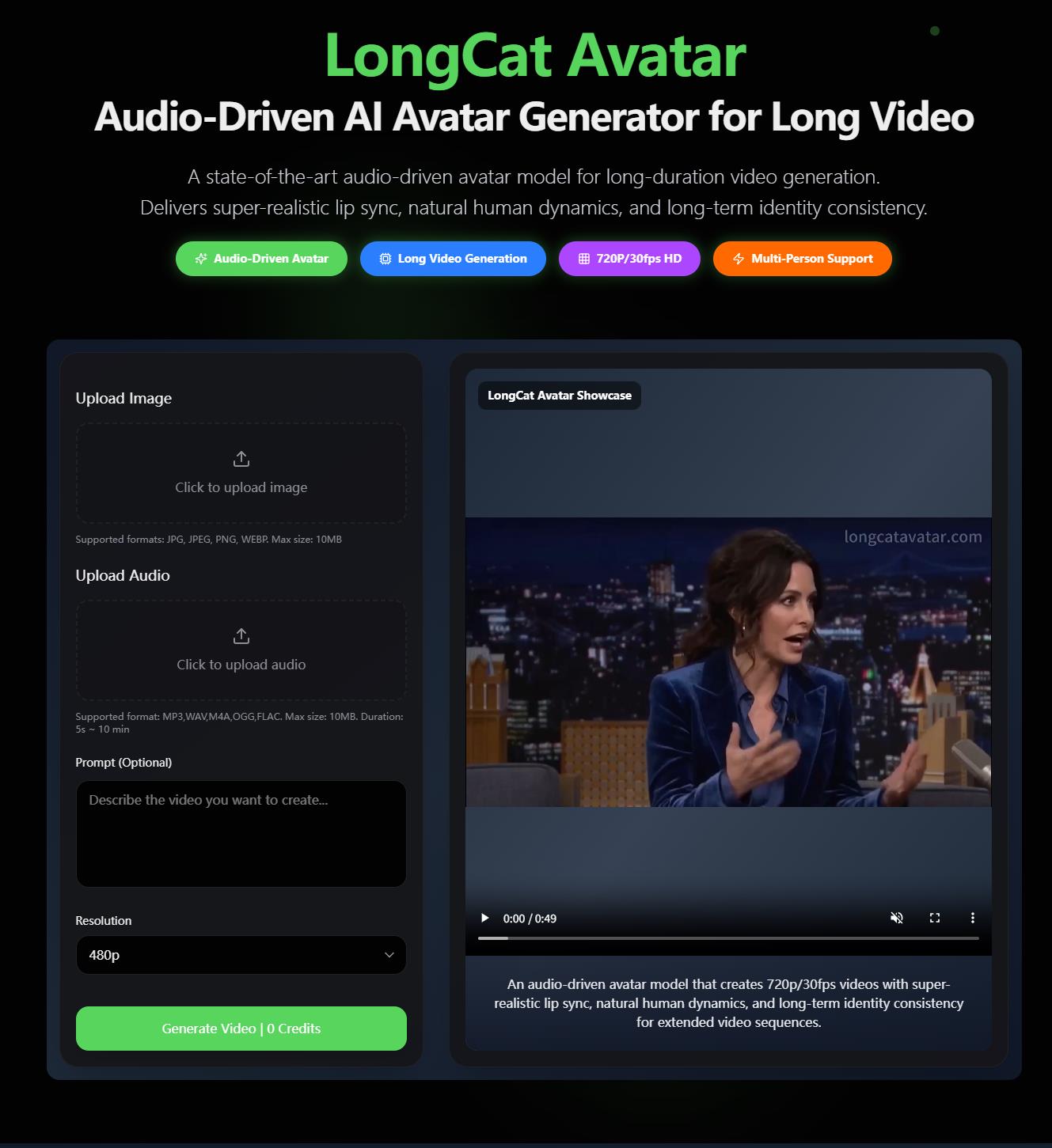 LongCat Avatar cover