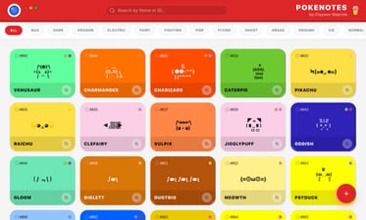 pokeinstanotes netlify app