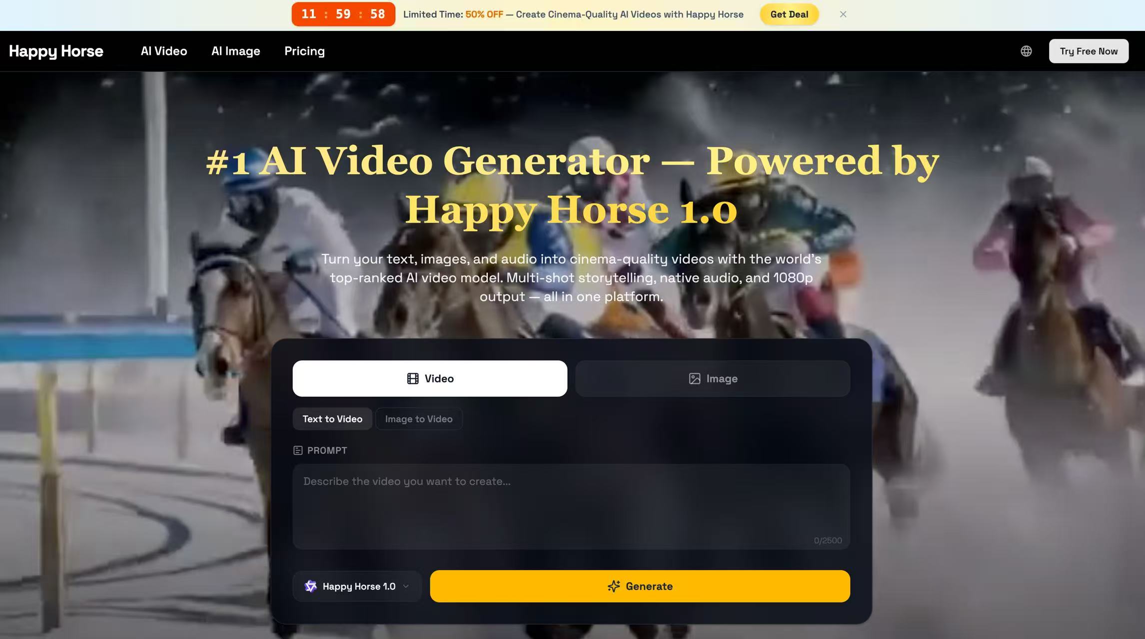 Happyhorse 1.0 Video cover