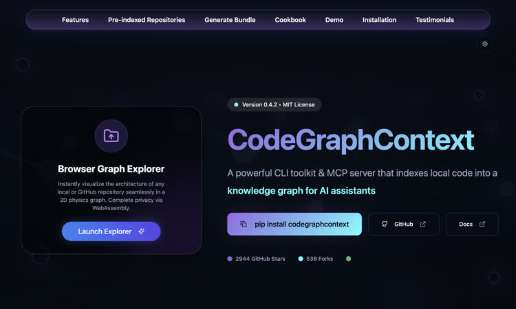CodeGraphContext cover