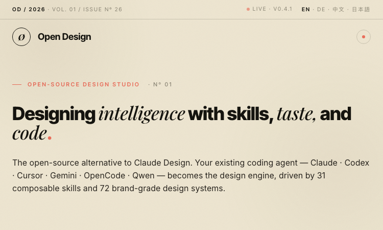 Open Design Github
