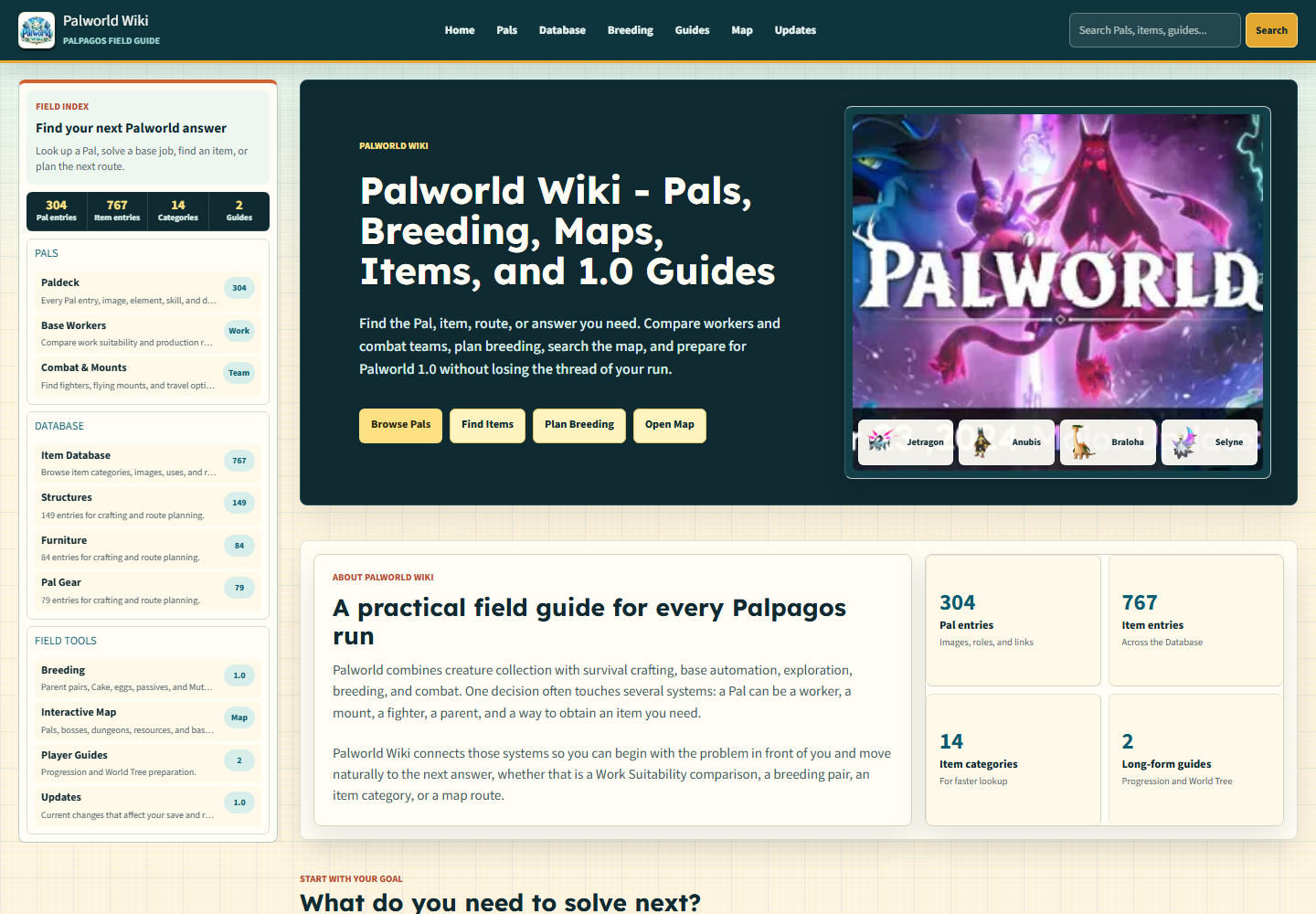 Palworld Wiki Reference Hub cover
