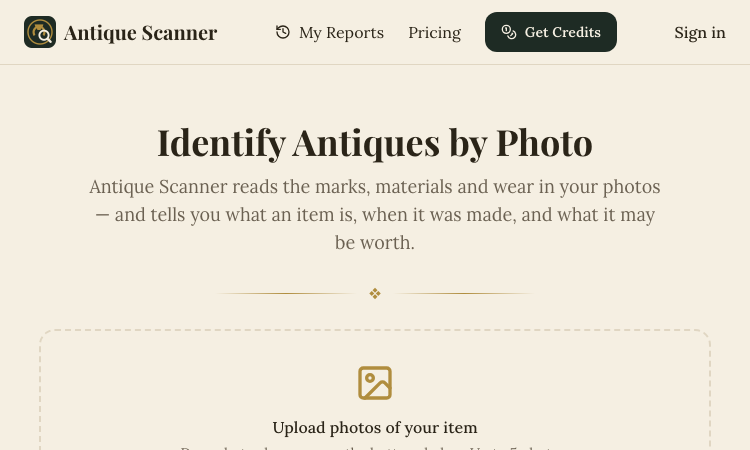 Antique Scanner cover