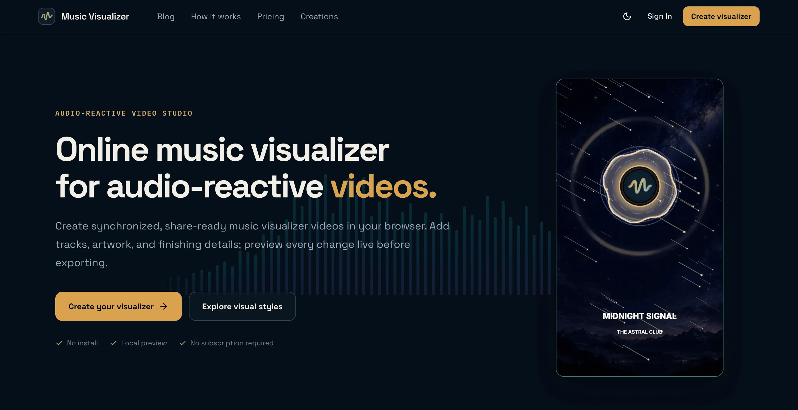 Music Visualizer