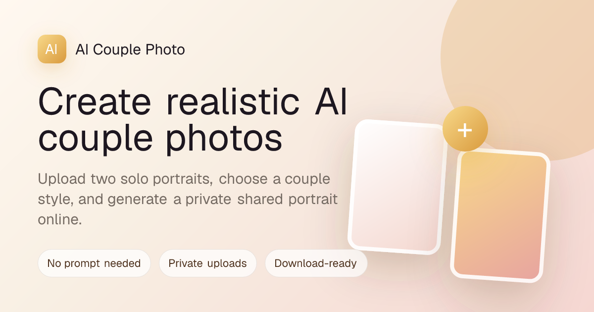 AI Couple Photo cover