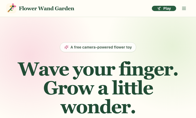 Flower Wand Garden