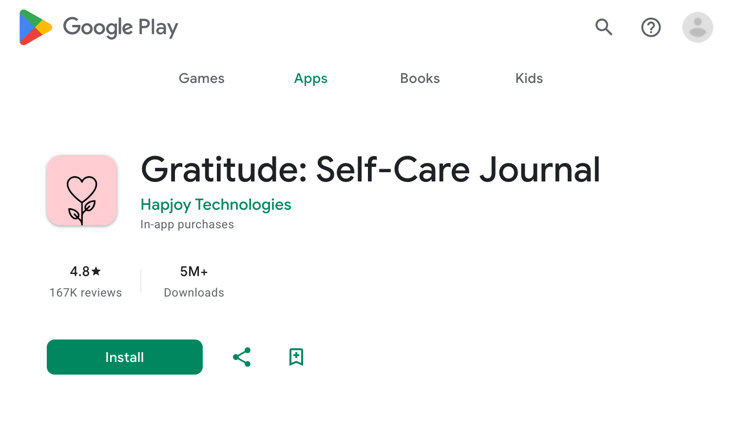 Gratitude App