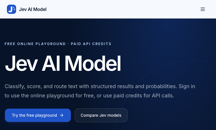 Jev AI Model