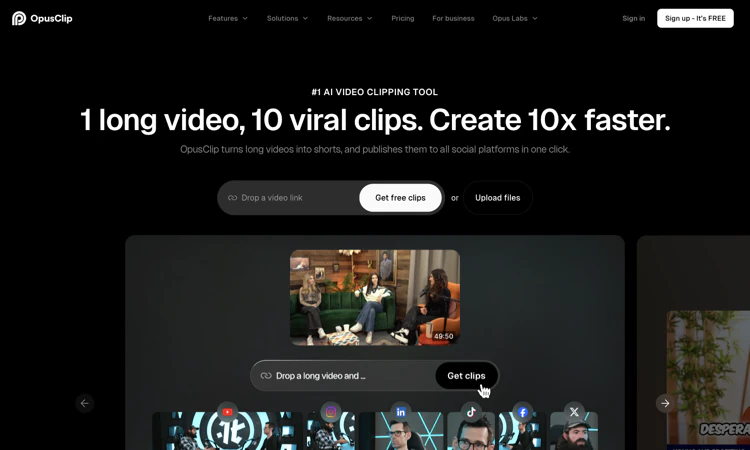 Opus Clip – Official Website & Guide
