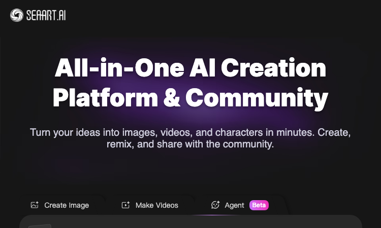 SeaArt AI – Official Website